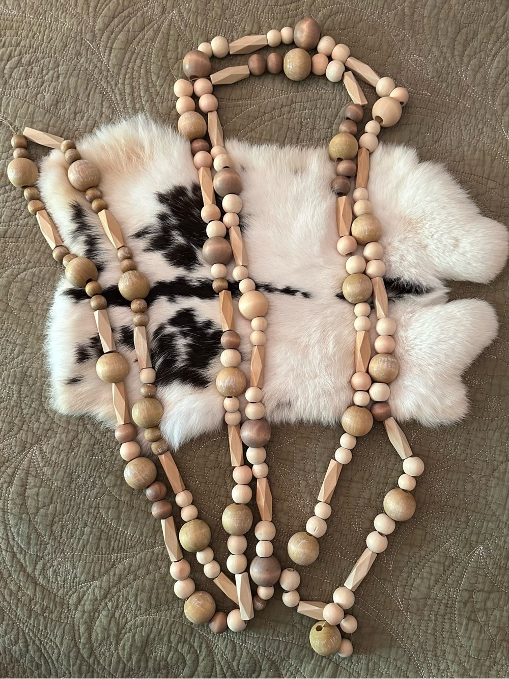 Michaels Wooden Large Beads • multi-use